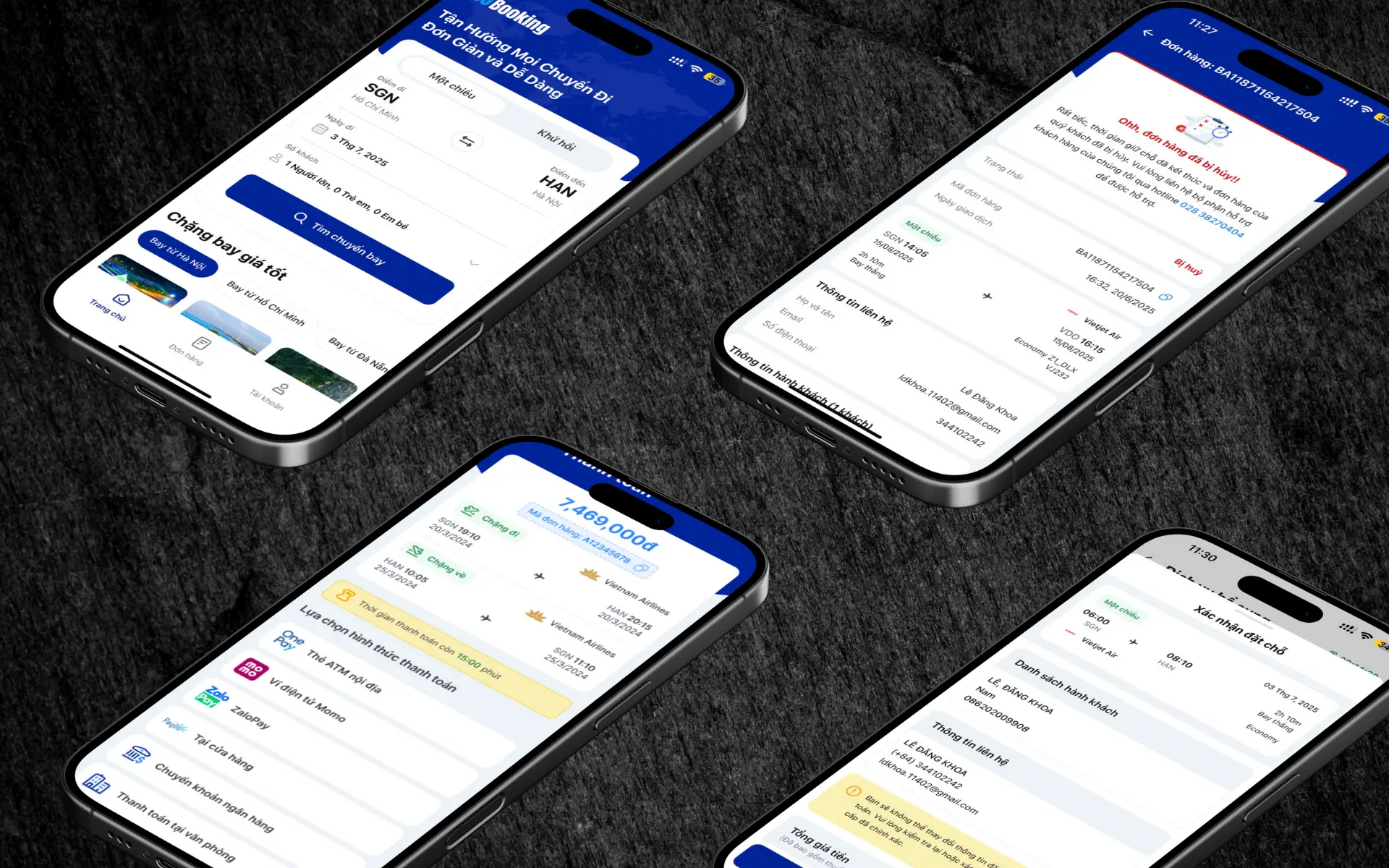 190Booking Mobile App